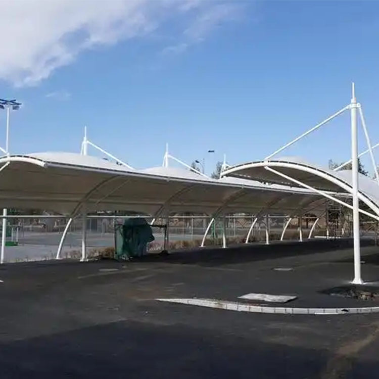 昆玉市膜结构电动车棚